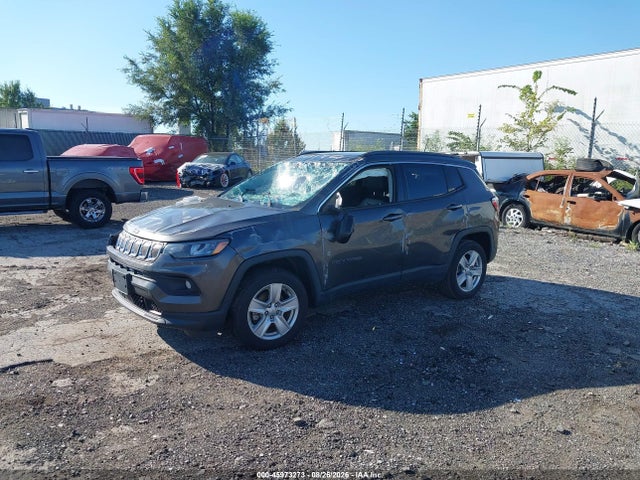 2022 Jeep Compass Latitude 4x4 მანქანა იყიდება აუქციონზე, vin: 3C4NJDBB8NT178757, აუქციონის ნომერი: 45973273