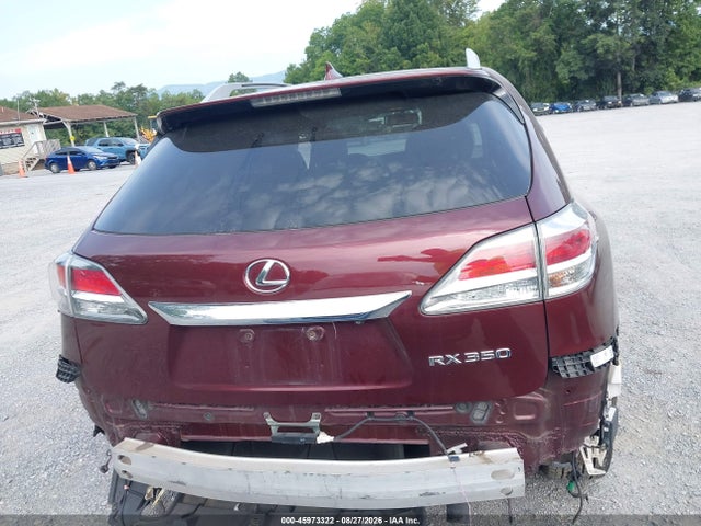45973322 :رقم المزاد ، 2T2ZK1BA3FC192294 vin ، 2015 Lexus Rx 350 مزاد بيع