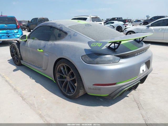 Aukcja sprzedaży 2021 Porsche 718 Cayman Gt4, vin: WP0AC2A89MK289336, numer aukcji: 45973363