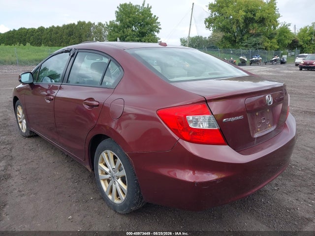 Продажа на аукционе авто 2012 Honda Civic Ex-l, vin: 2HGFB2F97CH507808, номер лота: 45973449