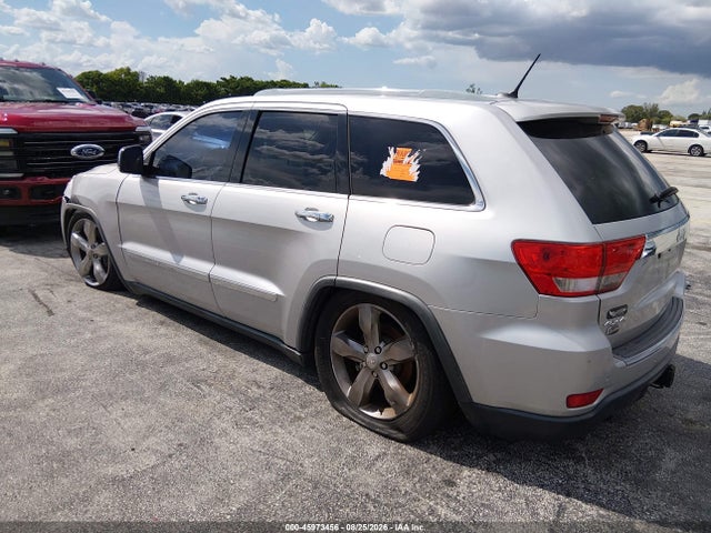 Продаж на аукціоні авто 2012 Jeep Grand Cherokee Overland, vin: 1C4RJFCT5CC141646, номер лоту: 45973456