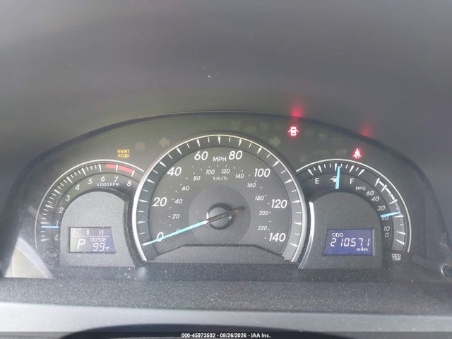 45973502 :رقم المزاد ، 4T1BF1FK2CU060974 vin ، 2012 Toyota Camry Le مزاد بيع