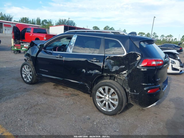 45973508 :رقم المزاد ، 1C4PJMJS6HW634795 vin ، 2017 Jeep Cherokee Overland 4x4 مزاد بيع