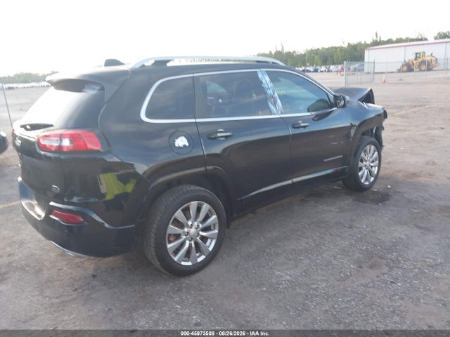45973508 :رقم المزاد ، 1C4PJMJS6HW634795 vin ، 2017 Jeep Cherokee Overland 4x4 مزاد بيع