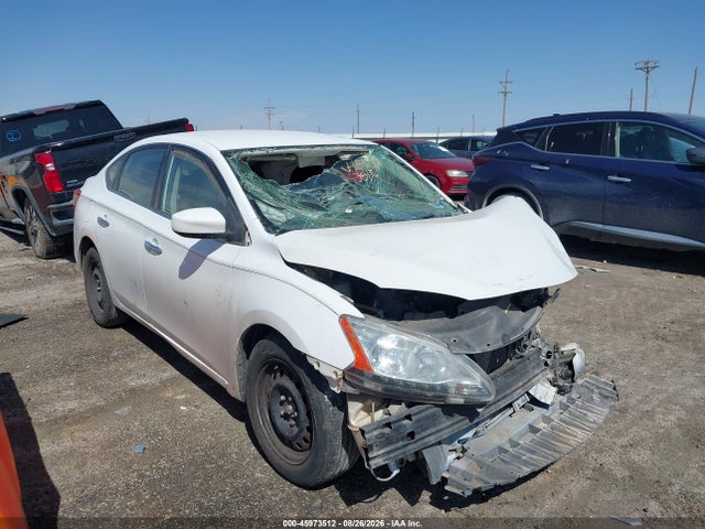 45973512 :رقم المزاد ، 3N1AB7AP5FY362751 vin ، 2015 Nissan Sentra S مزاد بيع