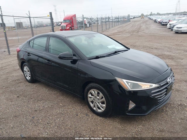 2019 Hyundai Elantra Se მანქანა იყიდება აუქციონზე, vin: 5NPD74LF4KH494325, აუქციონის ნომერი: 45973554