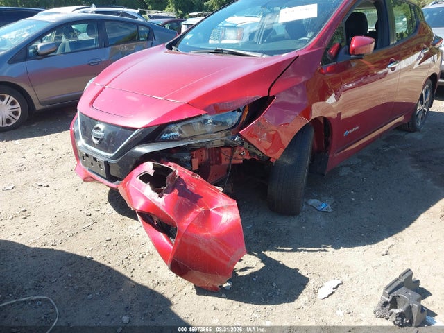 2018 Nissan Leaf Sv მანქანა იყიდება აუქციონზე, vin: 1N4AZ1CP6JC305419, აუქციონის ნომერი: 45973565
