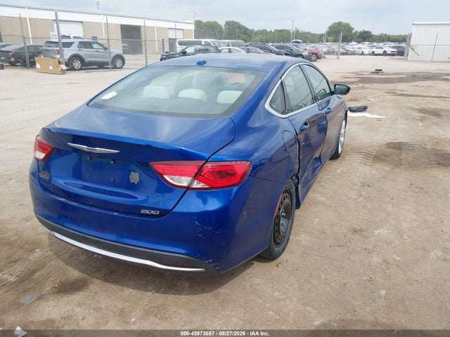 Продажа на аукционе авто 2015 Chrysler 200 Limited, vin: 1C3CCCAB7FN552150, номер лота: 45973587