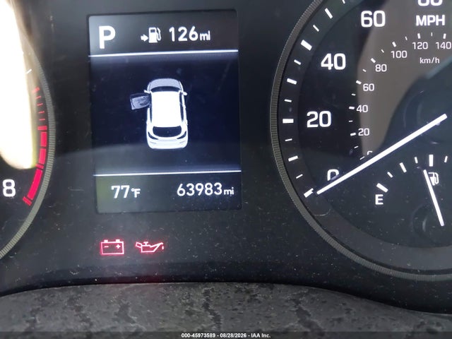 45973589 :رقم المزاد ، KM8J2CA46KU020990 vin ، 2019 Hyundai Tucson Se مزاد بيع