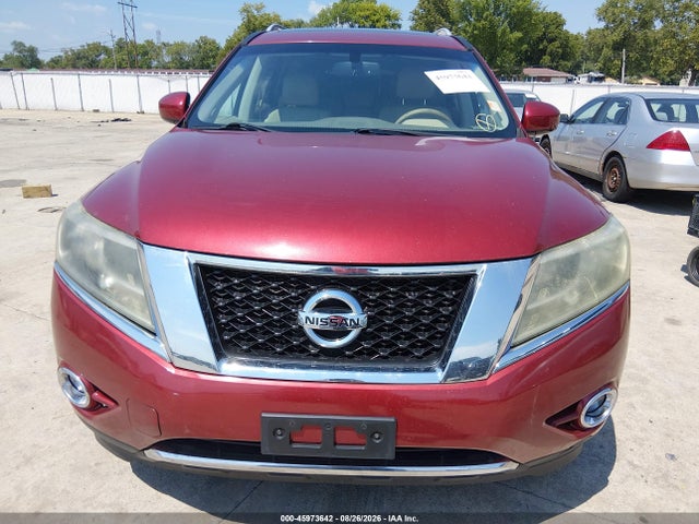 2014 Nissan Pathfinder Sl მანქანა იყიდება აუქციონზე, vin: 5N1AR2MM0EC606564, აუქციონის ნომერი: 45973642