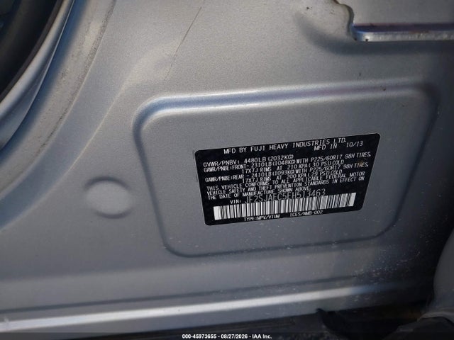 45973655 :رقم المزاد ، JF2SJAEC5EH513463 vin ، 2014 Subaru Forester 2.5i Premium مزاد بيع