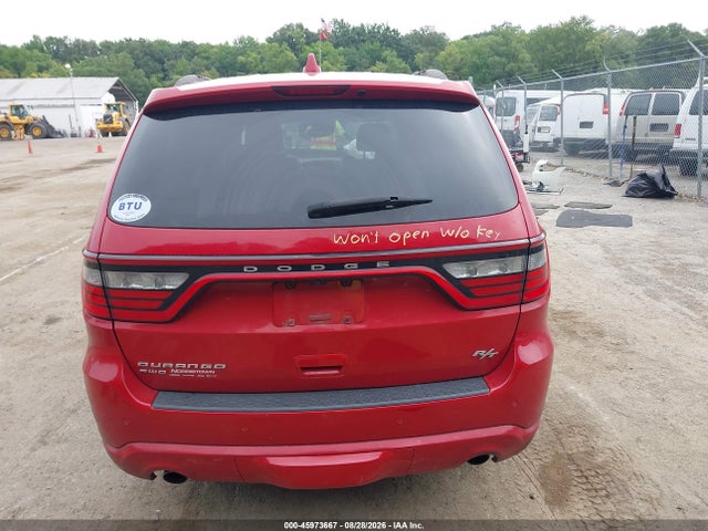 45973667 :رقم المزاد ، 1C4SDJCTXHC639666 vin ، 2017 Dodge Durango R/t Awd مزاد بيع