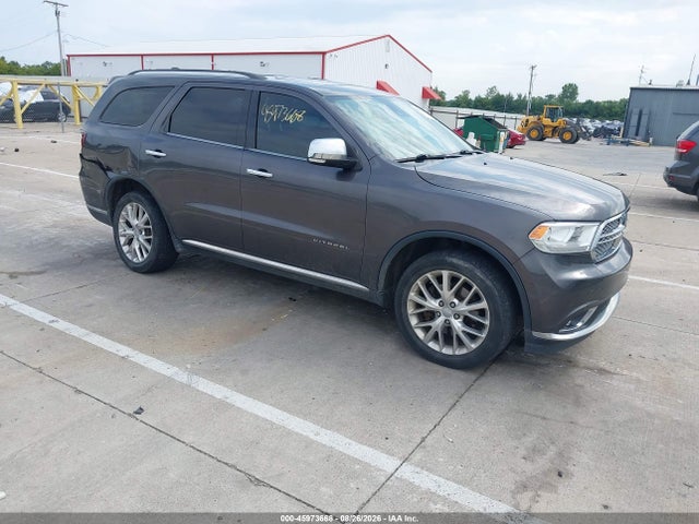 45973668 :رقم المزاد ، 1C4RDJEG8FC818428 vin ، 2015 Dodge Durango Citadel مزاد بيع