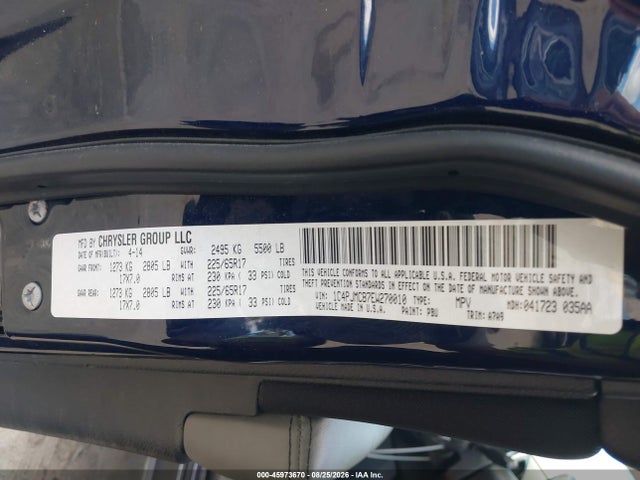 Продаж на аукціоні авто 2014 Jeep Cherokee Latitude, vin: 1C4PJMCB7EW270010, номер лоту: 45973670