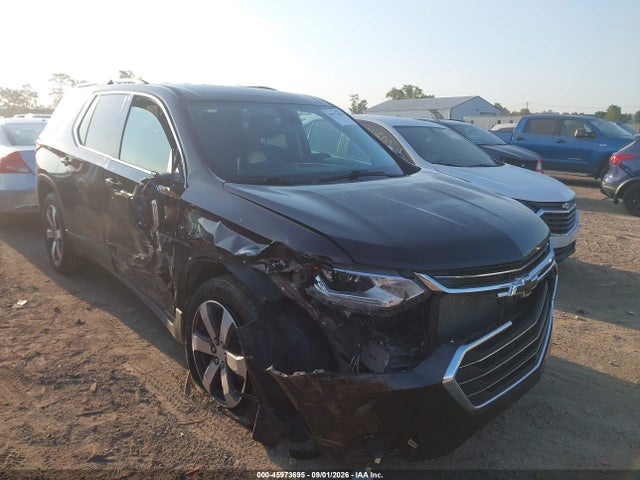 Auction sale of the 2021 Chevrolet Traverse Awd Lt Leather, vin: 1GNEVHKW2MJ180449, lot number: 45973695