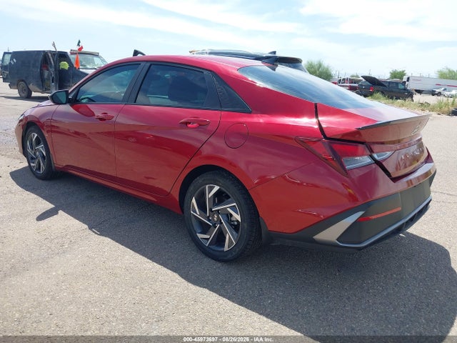 Продажа на аукционе авто 2025 Hyundai Elantra Sel Sport, vin: KMHLM4DG9SU985521, номер лота: 45973697