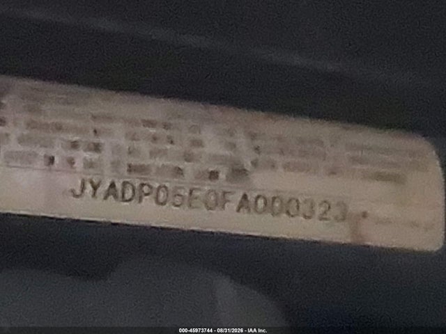 JYADP05E0FA000323 Yamaha XT1200ZE