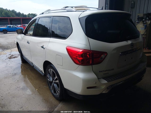2017 Nissan Pathfinder Platinum მანქანა იყიდება აუქციონზე, vin: 5N1DR2MN2HC620041, აუქციონის ნომერი: 45973787