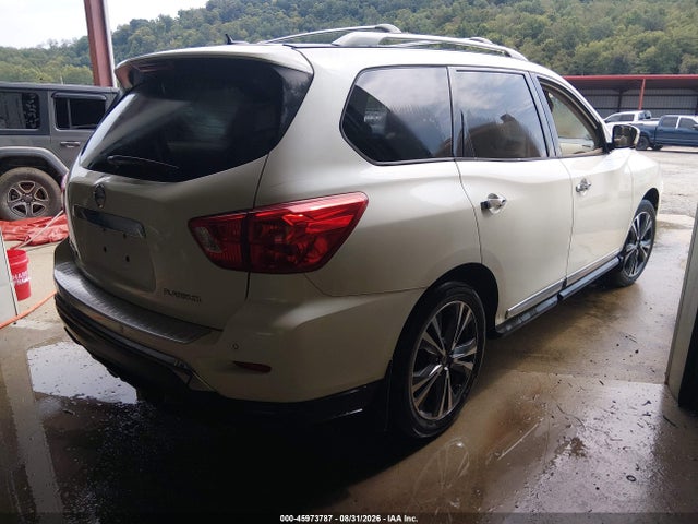 2017 Nissan Pathfinder Platinum მანქანა იყიდება აუქციონზე, vin: 5N1DR2MN2HC620041, აუქციონის ნომერი: 45973787