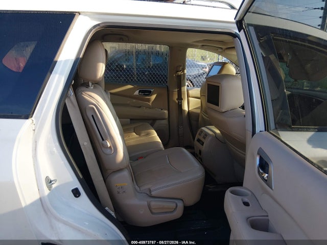 2017 Nissan Pathfinder Platinum მანქანა იყიდება აუქციონზე, vin: 5N1DR2MN2HC620041, აუქციონის ნომერი: 45973787