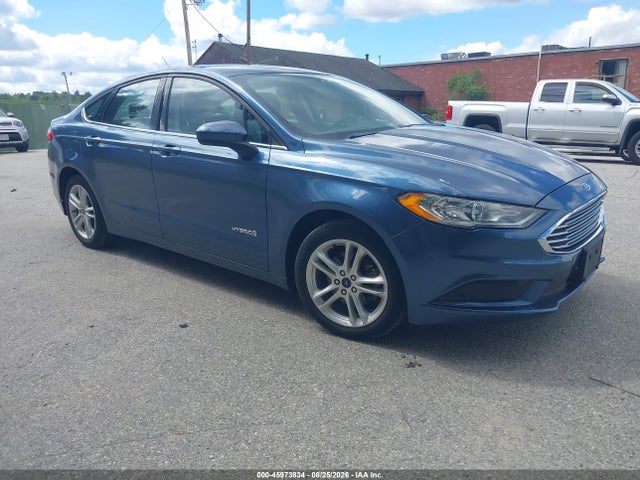 Продаж на аукціоні авто 2018 Ford Fusion Hybrid S, vin: 3FA6P0UU9JR235829, номер лоту: 45973834