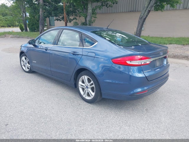 Продаж на аукціоні авто 2018 Ford Fusion Hybrid S, vin: 3FA6P0UU9JR235829, номер лоту: 45973834