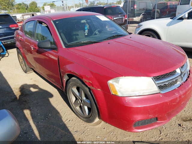 45973853 :رقم المزاد ، 1C3CDZAB9DN504226 vin ، 2013 Dodge Avenger Se مزاد بيع