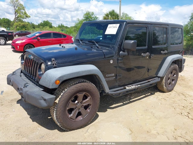 2014 Jeep Wrangler Unlimited Sport მანქანა იყიდება აუქციონზე, vin: 1C4BJWDG8EL249832, აუქციონის ნომერი: 45973894