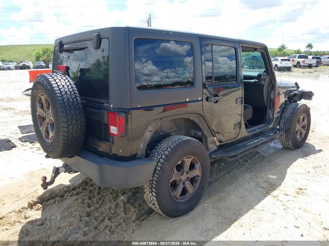 2014 Jeep Wrangler Unlimited Sport მანქანა იყიდება აუქციონზე, vin: 1C4BJWDG8EL249832, აუქციონის ნომერი: 45973894