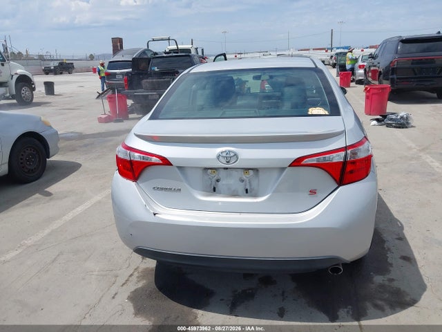 45973962 :رقم المزاد ، 2T1BURHE5GC699997 vin ، 2016 Toyota Corolla S Plus مزاد بيع