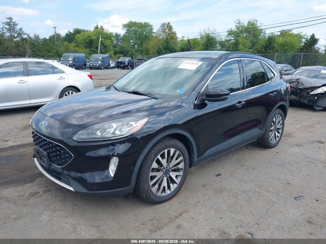 2020 Ford Escape Titanium Hybrid მანქანა იყიდება აუქციონზე, vin: 1FMCU9DZ5LUB39001, აუქციონის ნომერი: 45974020