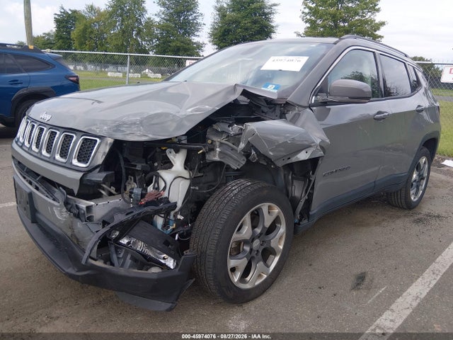 45974076 :رقم المزاد ، 3C4NJDCBXLT155914 vin ، 2020 Jeep Compass Limited 4x4 مزاد بيع