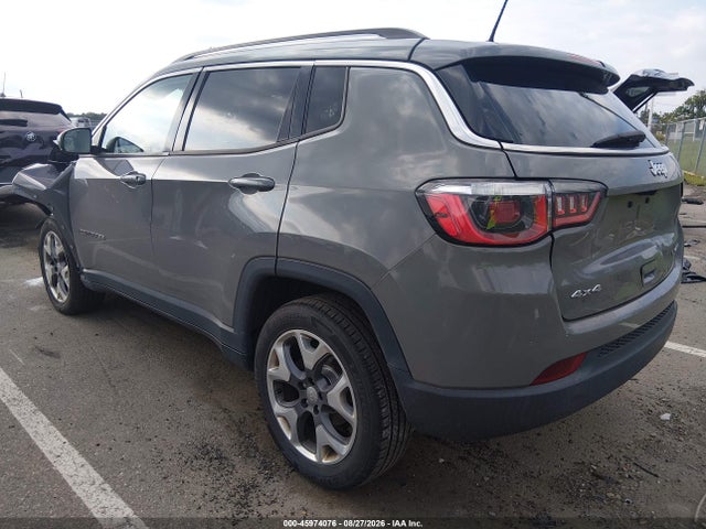 45974076 :رقم المزاد ، 3C4NJDCBXLT155914 vin ، 2020 Jeep Compass Limited 4x4 مزاد بيع