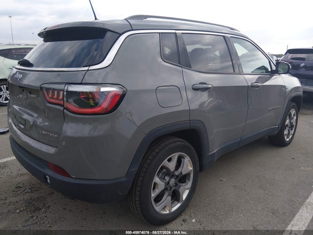 45974076 :رقم المزاد ، 3C4NJDCBXLT155914 vin ، 2020 Jeep Compass Limited 4x4 مزاد بيع