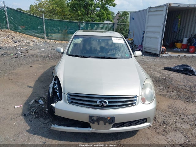 Aukcja sprzedaży 2006 Infiniti G35, vin: JNKCV51E36M517928, numer aukcji: 45974143