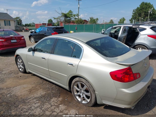 Aukcja sprzedaży 2006 Infiniti G35, vin: JNKCV51E36M517928, numer aukcji: 45974143