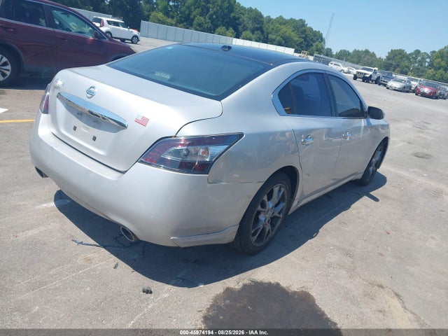 2012 Nissan Maxima 3.5 Sv მანქანა იყიდება აუქციონზე, vin: 1N4AA5AP4CC867369, აუქციონის ნომერი: 45974194