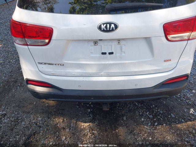 45974212 :رقم المزاد ، 5XYPGDA38GG079741 vin ، 2016 Kia Sorento 2.4l Lx مزاد بيع