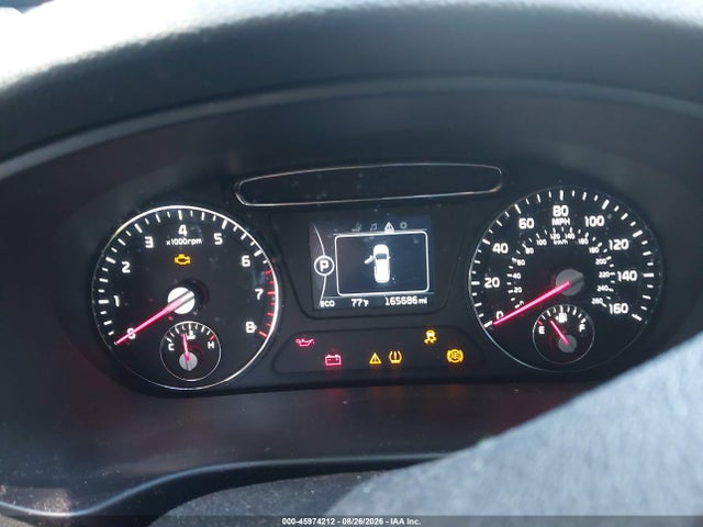 45974212 :رقم المزاد ، 5XYPGDA38GG079741 vin ، 2016 Kia Sorento 2.4l Lx مزاد بيع
