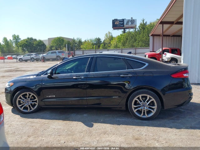 45974337 :رقم المزاد ، 3FA6P0RU0KR140022 vin ، 2019 Ford Fusion Hybrid Titanium مزاد بيع