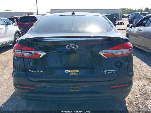 45974337 :رقم المزاد ، 3FA6P0RU0KR140022 vin ، 2019 Ford Fusion Hybrid Titanium مزاد بيع