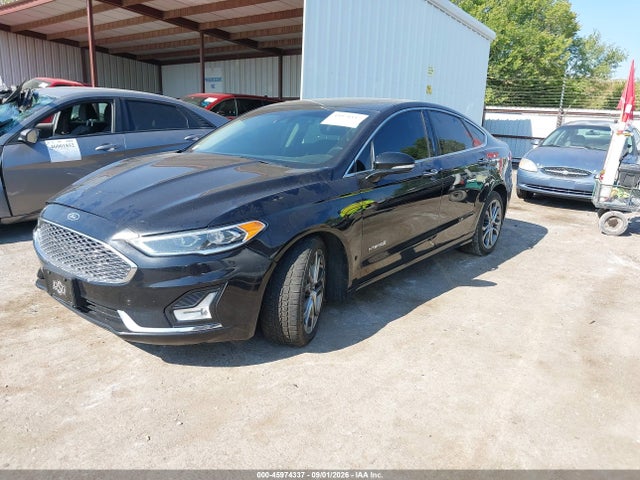 45974337 :رقم المزاد ، 3FA6P0RU0KR140022 vin ، 2019 Ford Fusion Hybrid Titanium مزاد بيع