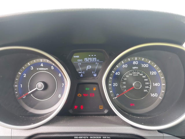45974374 :رقم المزاد ، KMHDH4AE2CU242437 vin ، 2012 Hyundai Elantra Gls (ulsan Plant) مزاد بيع
