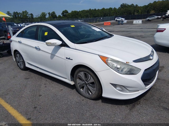2015 Hyundai Sonata Hybrid Limited მანქანა იყიდება აუქციონზე, vin: KMHEC4A49FA125292, აუქციონის ნომერი: 45974380
