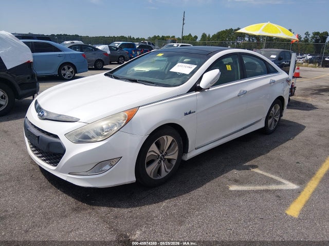 2015 Hyundai Sonata Hybrid Limited მანქანა იყიდება აუქციონზე, vin: KMHEC4A49FA125292, აუქციონის ნომერი: 45974380