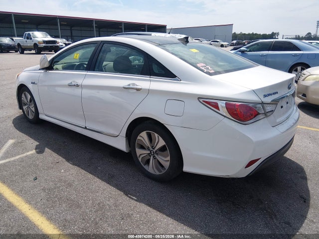 2015 Hyundai Sonata Hybrid Limited მანქანა იყიდება აუქციონზე, vin: KMHEC4A49FA125292, აუქციონის ნომერი: 45974380