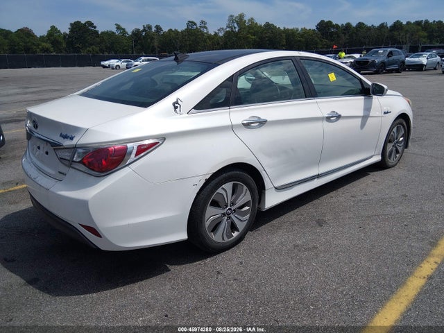 2015 Hyundai Sonata Hybrid Limited მანქანა იყიდება აუქციონზე, vin: KMHEC4A49FA125292, აუქციონის ნომერი: 45974380