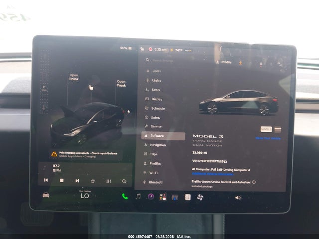 Tesla Model 3 Long Range Dual Motor All-wheel Drive 2024 5YJ3E1EB1RF786792 Image 7