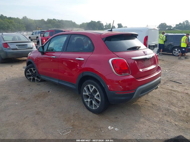 2018 Fiat 500x Trekking Fwd მანქანა იყიდება აუქციონზე, vin: ZFBCFXCB1JP643356, აუქციონის ნომერი: 45974527