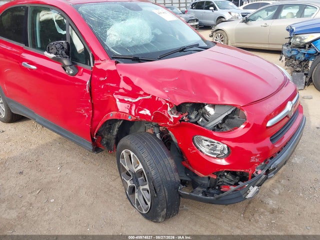 2018 Fiat 500x Trekking Fwd მანქანა იყიდება აუქციონზე, vin: ZFBCFXCB1JP643356, აუქციონის ნომერი: 45974527